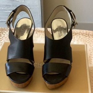 Michael Kors Carla platform wedge